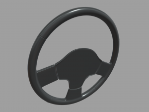 Steering Wheel Car 02 3Dモデル