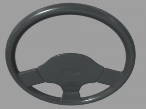 Steering Wheel Car 02 3Dモデル