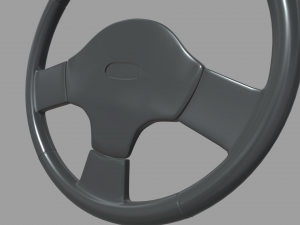 Steering Wheel Car 02 3Dモデル
