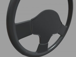 Steering Wheel Car 02 3Dモデル