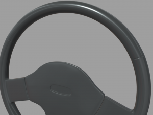 Steering Wheel Car 02 3Dモデル