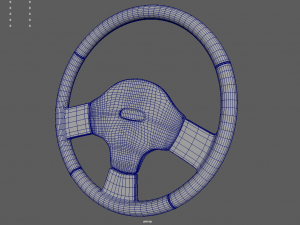 Steering Wheel Car 02 3Dモデル