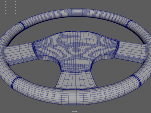 Steering Wheel Car 02 3Dモデル