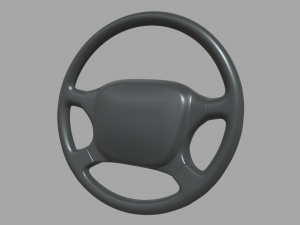 Steering Wheel Car 03 3D Model