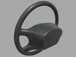 Steering Wheel Car 03 3D Model