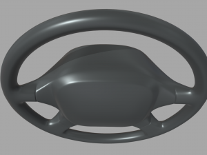Steering Wheel Car 03 Modèle 3D