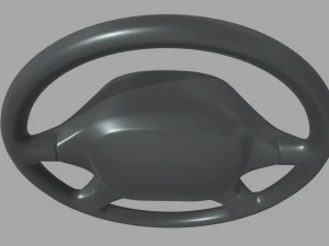 Steering Wheel Car 03 3D Model