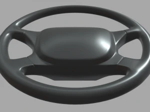 Steering Wheel Car 03 3D Model