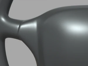 Steering Wheel Car 03 3D Model