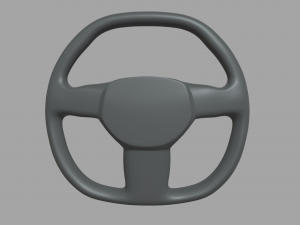Steering Wheel Car 04 3D Model