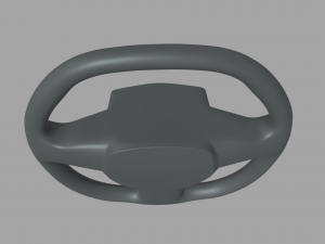 Steering Wheel Car 04 3D Model