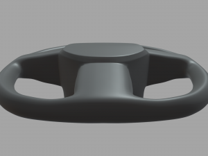 Steering Wheel Car 04 3D Model