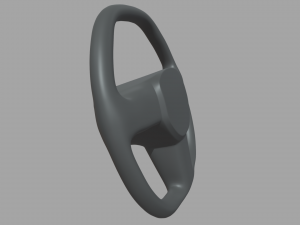 Steering Wheel Car 04 3D Model