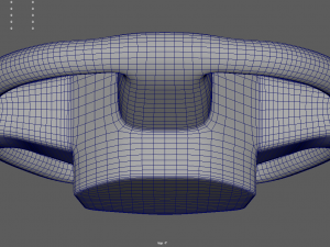 Steering Wheel Car 04 3D Model