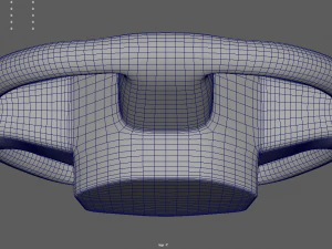 Steering Wheel Car 04 3D Model