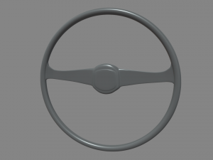 Steering Wheel Car 05 3D Model