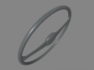 Steering Wheel Car 05 3D 모델