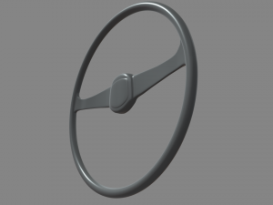 Steering Wheel Car 05 3D 모델