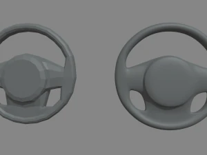 Setir Mobil Custom Model 3D