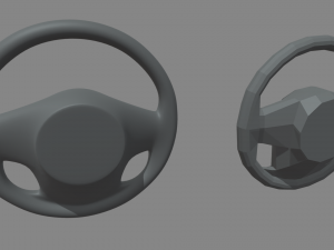 Steering Wheel Car Custom Modelo 3D