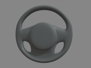 Steering Wheel Car Custom Modelo 3D