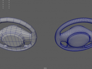 Steering Wheel Car Custom Modelo 3D
