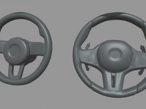 Steering Wheel Car Pack 01 3D मॉडल