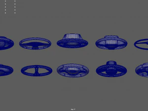 Steering Wheel Car Pack 01 3D Model