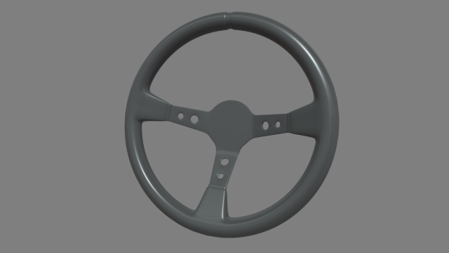 Steering Wheel Rally Car 3D 모델 .c4d .max .obj .3ds .fbx .stl .blend