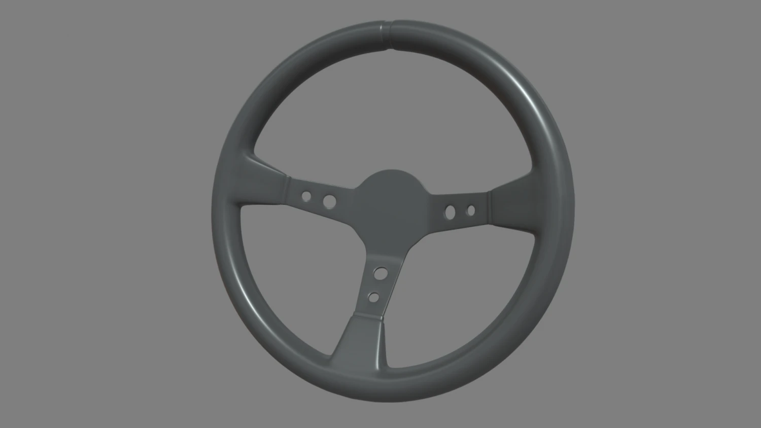 Steering Wheel Rally Car 3D Model .c4d .max .obj .3ds .fbx .stl .blend 