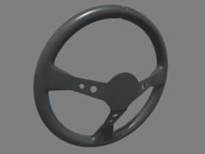 Steering Wheel Rally Car 3D 모델