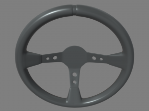 Steering Wheel Rally Car 3D 모델