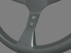Steering Wheel Rally Car 3D Model