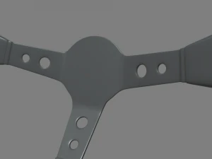 Steering Wheel Rally Car 3D Model