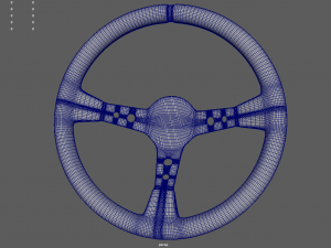 Steering Wheel Rally Car 3D 모델