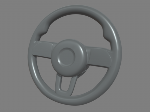 Steering Wheel Sport Car 04 Modèle 3D