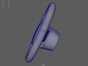 Steering Wheel Sport Car 04 Modelo 3D