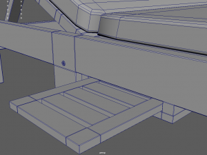 Sun Lounger 01 3D 모델