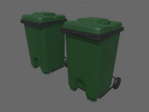 &Ccedil;&ouml;p tenekesi 3D Model