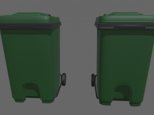 Trash Can Model 3D