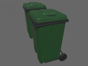Trash Can Model 3D