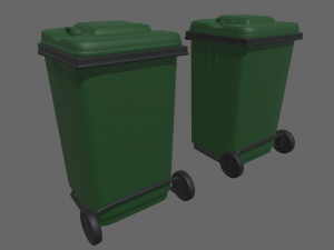 Trash Can Model 3D