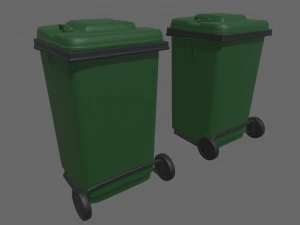 Trash Can 3D Model