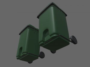 Trash Can Model 3D