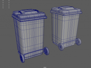 Trash Can Model 3D