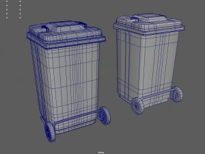 Trash Can 3D Model