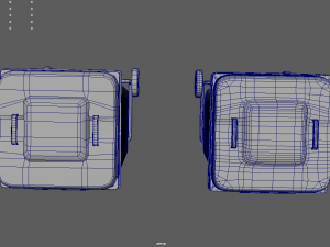 Trash Can Model 3D