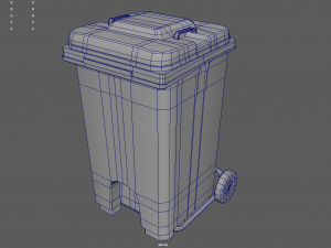 Trash Can Model 3D