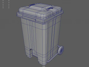 Trash Can 3D Model