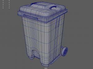 Trash Can Model 3D